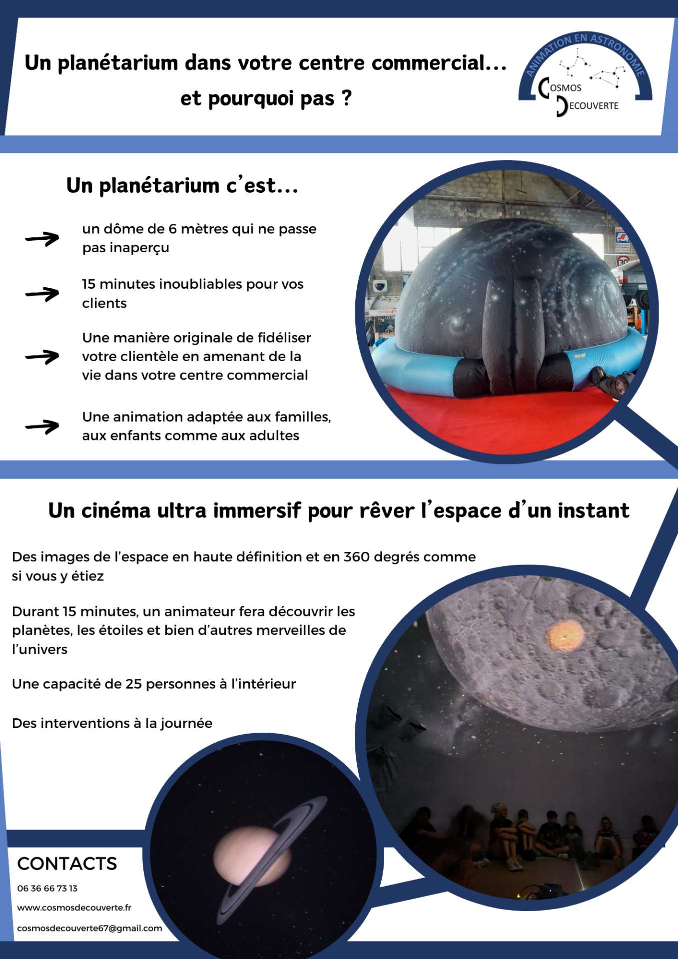 Un planetarium dans votre centre commercial 3